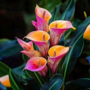 Калла Оникс купить по цене от 450р. в интернет-магазине «Посадика» с доставкой почтой в в Крымске и по всей России – [изображение №1].