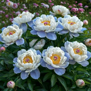 Пион Акварельный Этюд купить по цене от 806р. в интернет-магазине «Посадика» с доставкой почтой в в Крымске и по всей России – [изображение №1].